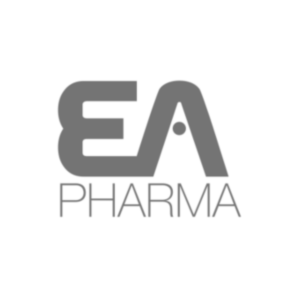 Logo EA Pharma (groupe pharmaceutique français)